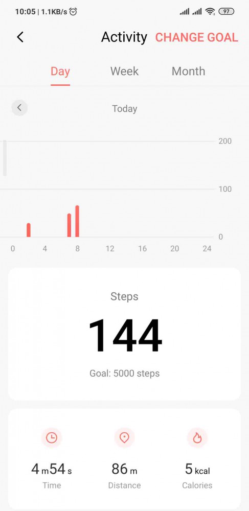 Mi Steps Tracker برای شیائومی