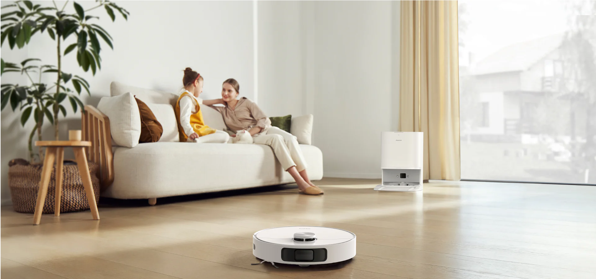 جارو رباتیک دریم | Dreame L10 Prime Robot Vacuum Cleaner با طراحی مدرن و فناوری هوشمند