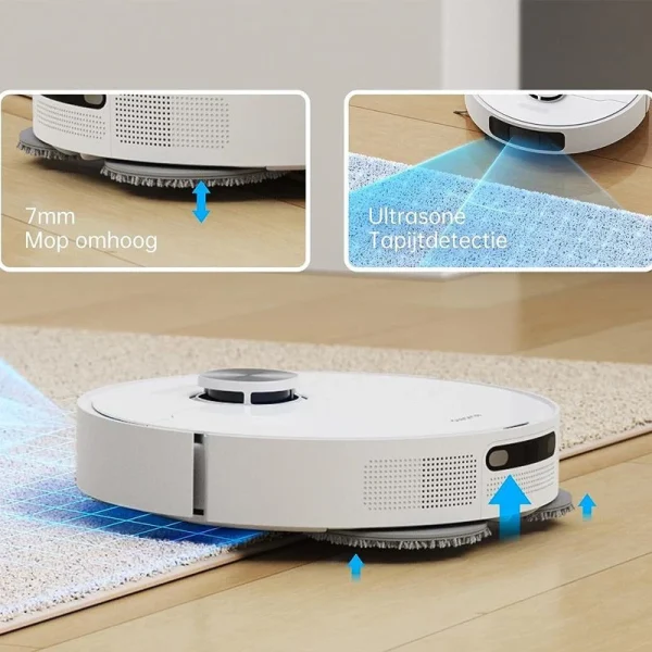 جارو رباتیک دریم | Dreame L10 Prime Robot Vacuum Cleaner با طراحی مدرن و فناوری هوشمند
