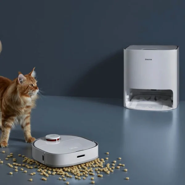 جارو رباتیک دریم | Dreame W10 Pro Robot Vacuum Cleaner با مکش 4000Pa، ناوبری LiDAR
