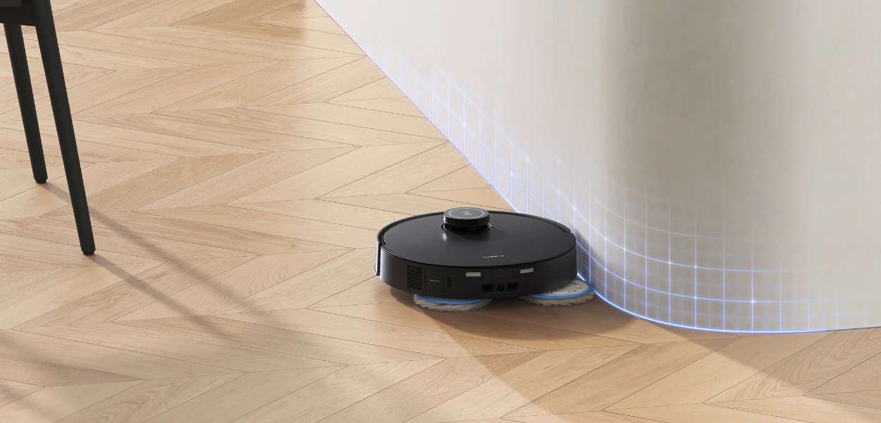 جارو رباتیک اکووکس | Ecovacs Deebot T30S Pro Robot Vacuum با مکش 11,000Pa، شستشوی پد با آب گرم، و ناوبری هوشمند