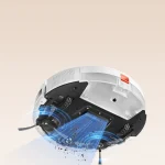 جارو رباتیک شیائومی | Mi Robot Vacuum E5 با قدرت مکش 2000Pa، طراحی باریک و سیستم ترکیبی جارو و تی‌کشی