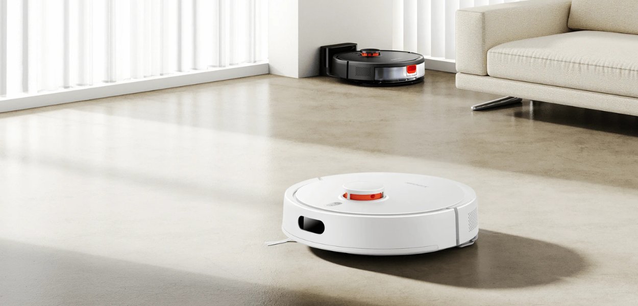 جارو رباتیک شیائومی | Mi Robot Vacuum S20 با قدرت مکش 5000Pa، سیستم جارو و تی‌کشی 2 در 1 و ناوبری هوشمند
