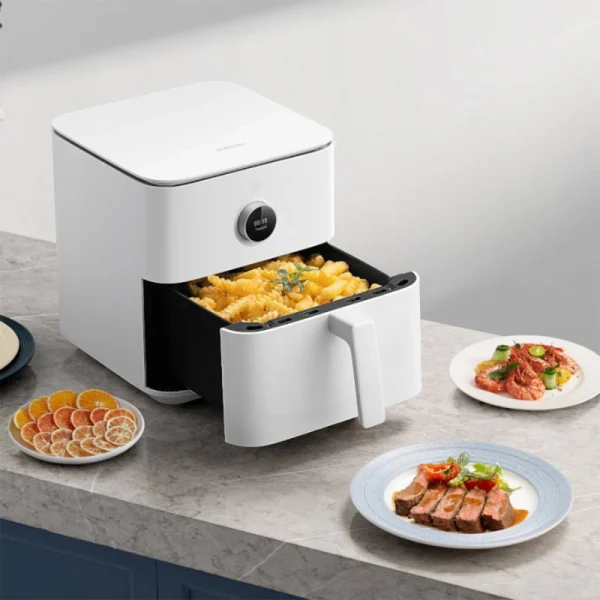 سرخ‌کن هوشمند شیائومی | Mi Smart Air Fryer 6.5L با ظرفیت بزرگ، پخت یکنواخت و کنترل هوشمند