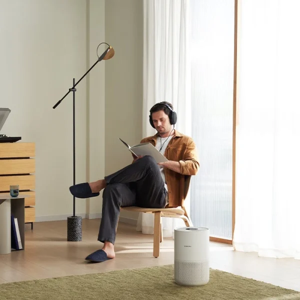 تصفیه‌کننده هوا شیائومی نسخه کامپکت | Mi Smart Air Purifier 4 Compact با نرخ تحویل هوای پاک 230 مترمکعب در ساعت