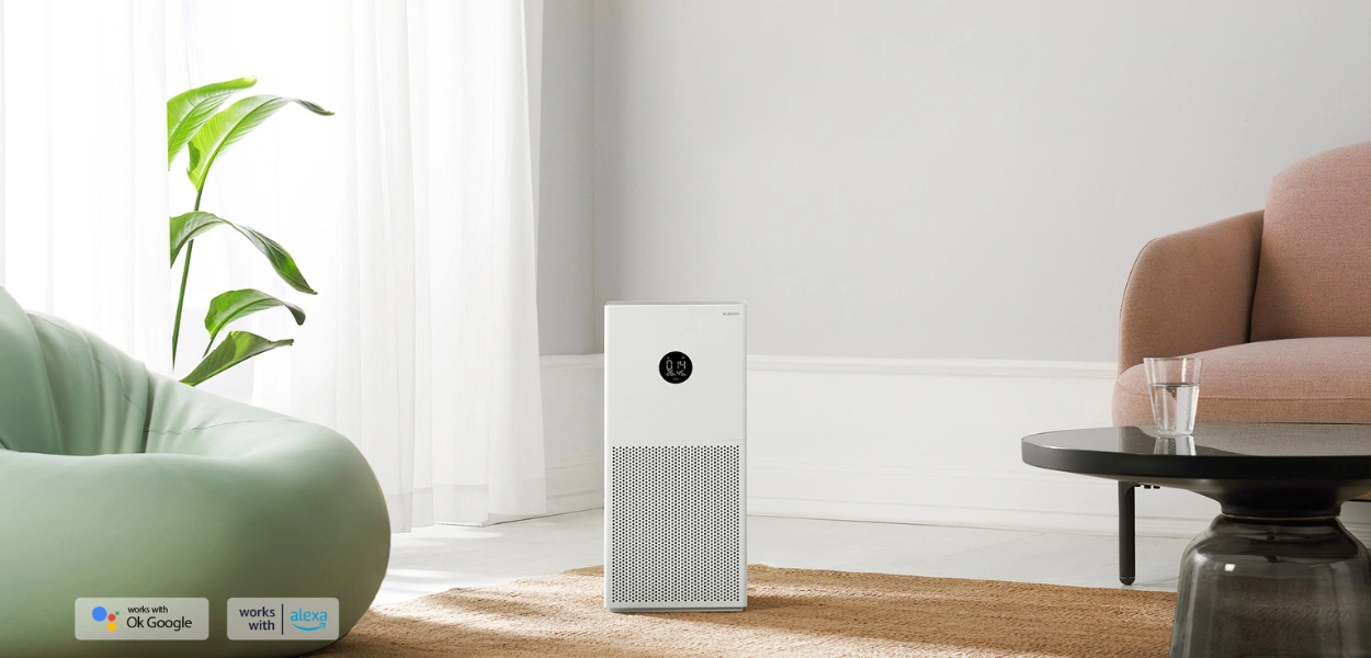 تصفیه‌کننده هوا شیائومی نسخه لایت | Mi Smart Air Purifier 4 Lite با نرخ تحویل هوای پاک 360 مترمکعب در ساعت و پوشش مؤثر 25 تا 43 مترمربع