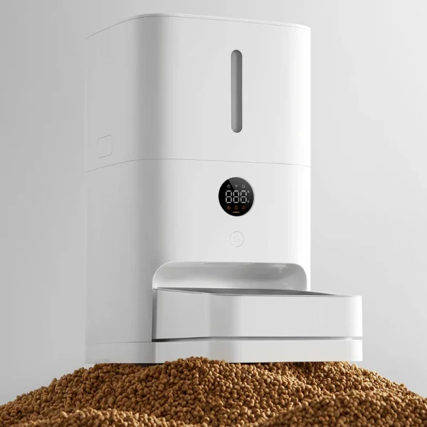 ظرف غذای هوشمند شیائومی | Mi Smart Pet Food Feeder 2 با ظرفیت ۵ لیتر و قابلیت اتصال به اپلیکیشن Xiaomi Home