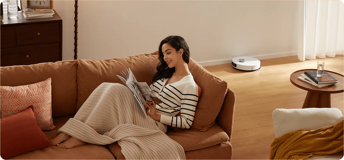 جارو رباتیک دریم | Dreame L10s Pro Ultra Heat Robot Vacuum با مکش 7000Pa، شستشوی خودکار پدها با آب گرم