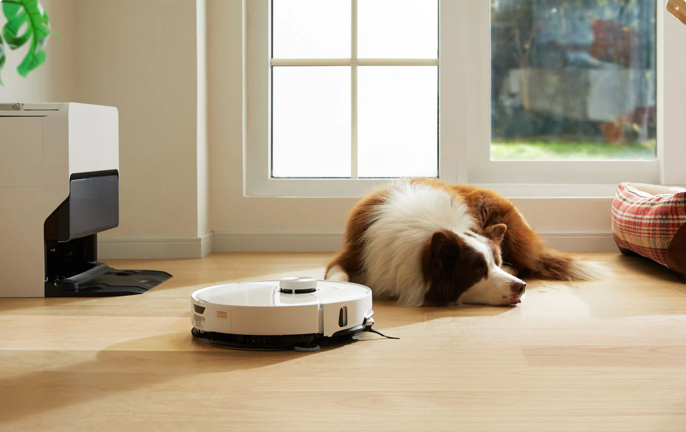 جارو رباتیک روبوراک | Roborock S8 MaxV Ultra Robot Vacuum Cleaner با مکش 10,000Pa، شستشوی پد با آب گرم