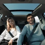 دوربین 70Mai Dash Cam 4K A800s با طراحی مدرن و صفحه نمایش 3.0 اینچی.