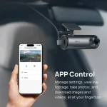 دوربین خودرو سونتی می | 70Mai Dash Cam M310 با کیفیت 2K QHD، پشتیبانی از فرمان‌های صوتی