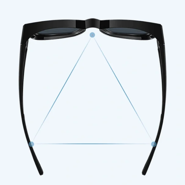 عینک آفتابی شیائومی | Mi Polarized Fitover Sunglasses با طراحی ویژه برای استفاده بر روی عینک‌های طبی و لنزهای پلاریزه با کارایی بالا