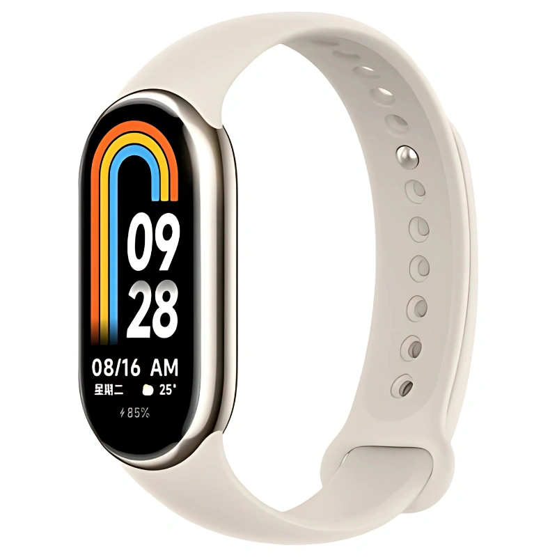 مچ بند هوشمند شیائومی | Mi Smart Band 8 با صفحه‌نمایش AMOLED با کیفیت بالا و پشتیبانی از بیش از 150 حالت ورزشی