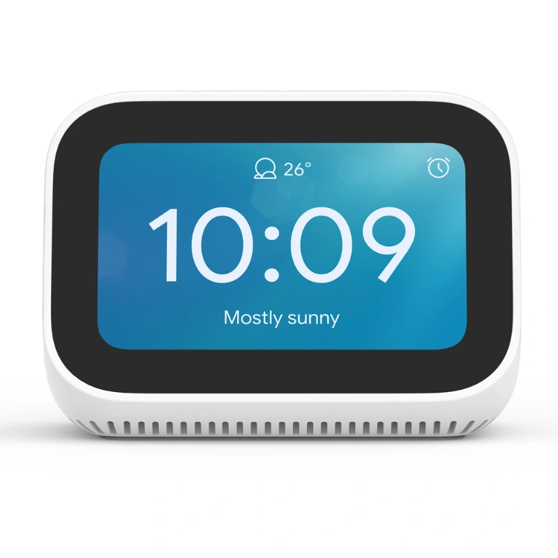 Mi Smart Clock-main1 ساعت رومیزی هوشمند شیائومی | Mi Smart Clock با صفحهنمایش لمسی ۴ اینچی و پشتیبانی از Google Assistant