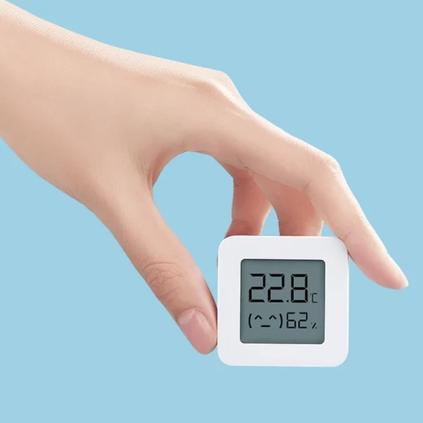 سنسور دما و رطوبت شیائومی نسخه 2 | Mi Temperature and Humidity Monitor 2 با سنسور دقیق سوئیسی و اتصال بلوتوثی