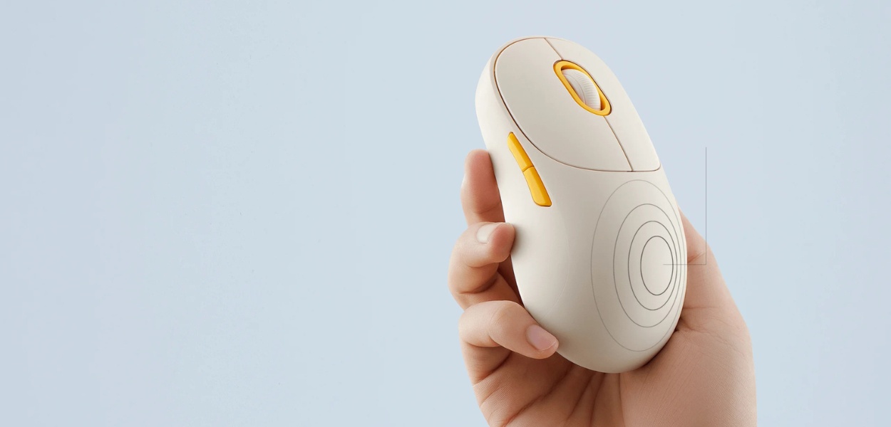 ماوس بیسیم شیائومی نسخه 3 | Mi Wireless Mouse 3 با اتصال دوگانه 2.4 گیگاهرتز و بلوتوث و طراحی ارگونومیک