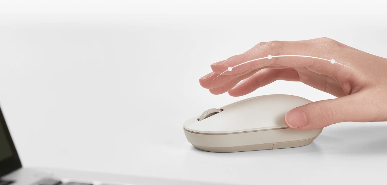 ماوس بی‌سیم شیائومی نسخه لایت 2 | Mi Wireless Mouse Lite 2 با طراحی سبک و ارگونومیک و اتصال بی‌سیم پایدار