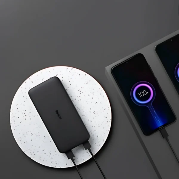 پاوربانک ۲۰۰۰۰ میلی‌آمپر ساعتی فست شارژ شیائومی ردمی | Redmi Fast Charge Power Bank 20000mAh با ظرفیت بالا و پشتیبانی از شارژ سریع دوطرفه