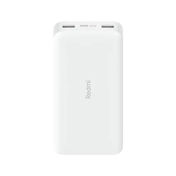 پاوربانک ۲۰۰۰۰ میلی‌آمپر ساعتی فست شارژ شیائومی ردمی | Redmi Fast Charge Power Bank 20000mAh با ظرفیت بالا و پشتیبانی از شارژ سریع دوطرفه