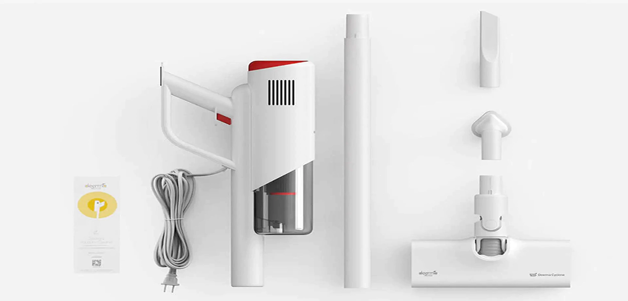 جارو برقی درما | Deerma DX300 Handheld Vacuum Cleaner