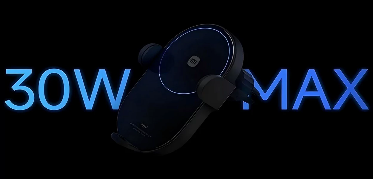 شارژر و هولدر بیسیم 30 وات شیائومی | Mi 30W Wireless Car Charger