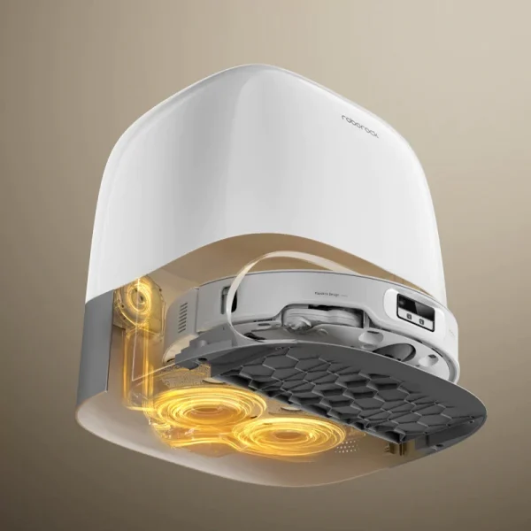جارو رباتیک روبوراک | Roborock Qrevo Curv Robot Vacuum Cleaner