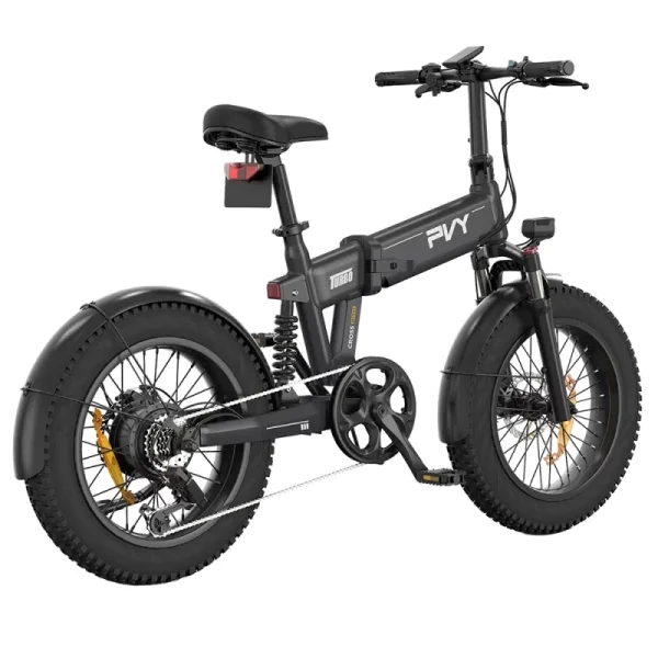 دوچرخه برقی تاشو پی وی وای | PVY Turbo Folding Electric Bike