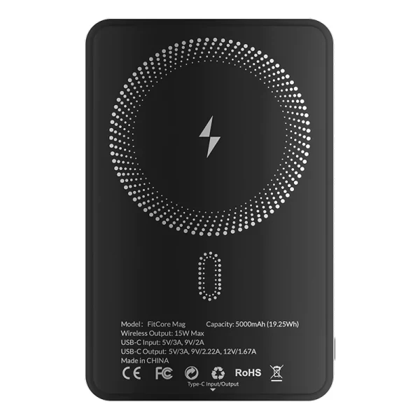 پاوربانک 5000mAh گلوریمی | Glorimi Power Bank FitCore Mag 5000mAh