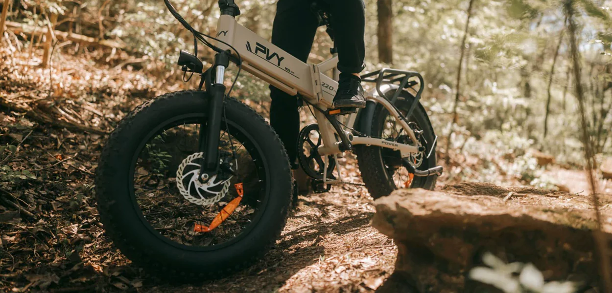 دوچرخه برقی تاشو پی وی وای | PVY Z20 Plus Folding Electric Bike