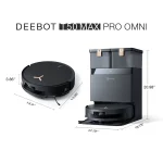 جارو رباتیک اکووکس | Ecovacs Deebot T50 Max Pro Omni Robot Vacuum