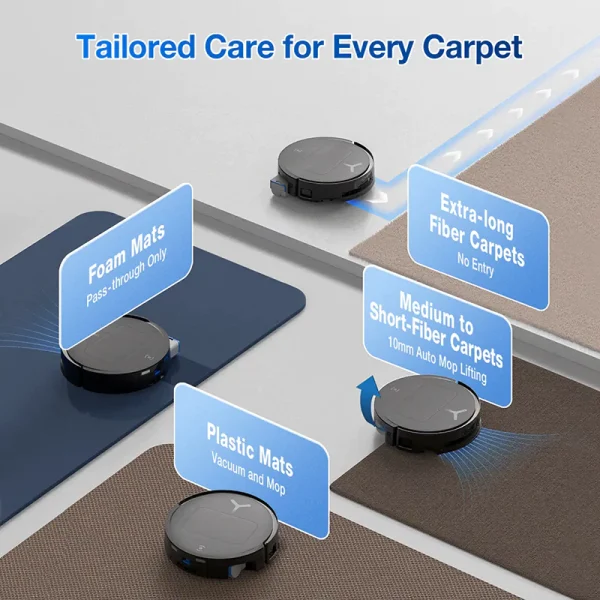 جارو رباتیک اکووکس | Ecovacs Deebot T80 Omni Robot Vacuum