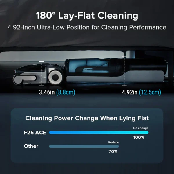 جارو شارژی زمین‌شوی روبوراک | Roborock F25 Ace Combo Vacuum Cleaner