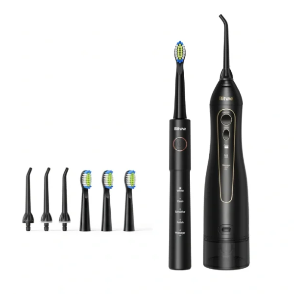 مسواک برقی و واترفلاسر بیتوی Bitvae Electric Toothbrush E11 + Water Flosser F5020